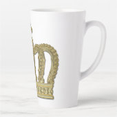 ゴールデンクラウンラグジュアリー王室の2 カフェラテマグ (右)