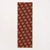 ゴールデンクラウンラグジュアリー王室の2 ヨガマット (裏面)