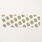 ゴールデンクラウンラグジュアリー王室の2 ヨガマット (正面(横))