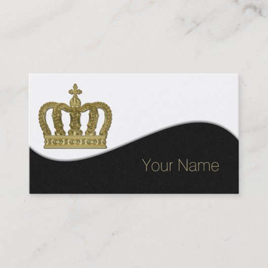 ゴールデンクラウンラグジュアリー王室の2 名刺 (正面)