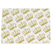 ゴールデンクラウンラグジュアリ王室のー ラージペーパーバッグ (正面)