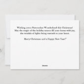 ゴールデンクラウン付きくるみ割り シーズンカード (裏面)