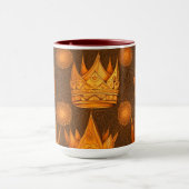 ゴールデンクラウン模様 マグカップ (中央)