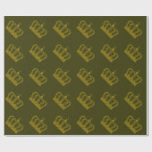 ゴールデンクラウン+あなたのアイディア ラッピングペーパー (フラット)