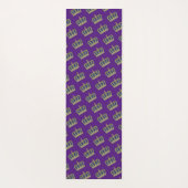 ゴールデンクラウン – ラグジュアリー王室の5 ヨガマット (裏面)