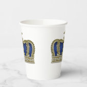 ゴールデンクラウン – ラグジュアリー王室の5 紙コップ (左)