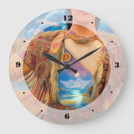 ゴールデンクラウン ラージ壁時計