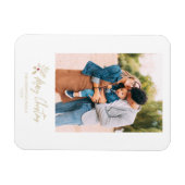 ゴールデンクラシックメリークリスマスカスタムの写真 マグネット (横)