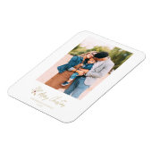 ゴールデンクラシックメリークリスマスカスタムの写真 マグネット (左側)