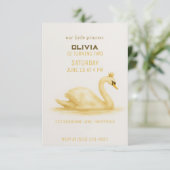 ゴールデンクラススイートスワンプリンセス誕生日招待状 招待状 (スタンド正面)