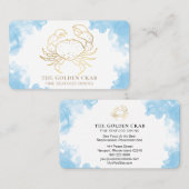 *~*ゴールデンクラ素晴らしブダイニングザシービーチ 名刺 (正面/裏面)