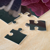 ゴールデンクリステッドファンタジー鳥 ジグソーパズル (側面)