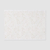 ゴールデンクリスマスアイコンラッピングティッシュペーパー 薄葉紙 (正面)