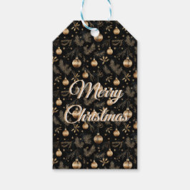 ゴールデンクリスマスオーナメントズパインスティーンズホリデイ ギフトタグ