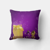 ゴールデンクリスマスギフトボックス クッション (裏面)