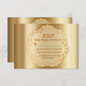 ゴールデンクリスマスシャイニーの休日 出欠カード (正面/裏面)