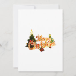 ゴールデンクリスマスススススパークル – フェスティバルツリー 招待状