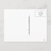 ゴールデンクリスマススターズオンフォイル紙 シーズンポストカード (裏面)