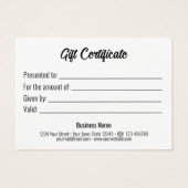 ゴールデンクリスマススターブルー《写真》ぼけ味ギフトカード (裏面)