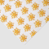 ゴールデンクリスマススノーパターン 薄葉紙 (詳細)