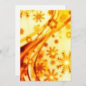 ゴールデンクリスマススノーフレーク シーズンカード (正面/裏面)