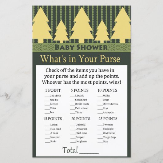 ゴールデンクリスマスツリーあなたの財布のゲームの中に何がある (正面)