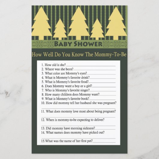 ゴールデンクリスマスツリーどのように良くゲームを知っている (正面)