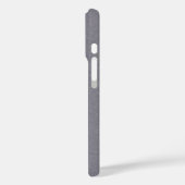 ゴールデンクリスマスツリーオングレーと文字 Case-Mate iPhoneケース (裏面 / 左)