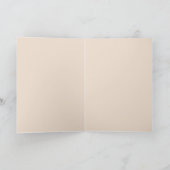 ゴールデンクリスマスツリーグリーティングカード カード (内部)