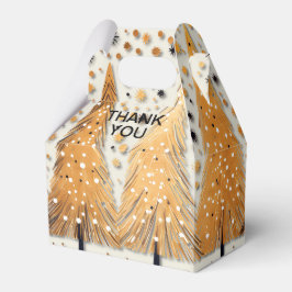 ゴールデンクリスマスツリーシャイニースノーフレークの休日 フェイバーボックス