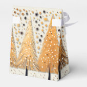 ゴールデンクリスマスツリーシャイニースノーフレークの休日 フェイバーボックス (裏面サイド)