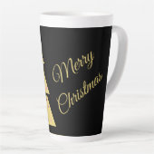ゴールデンクリスマスツリーラテマグ カフェラテマグ (右アングル)