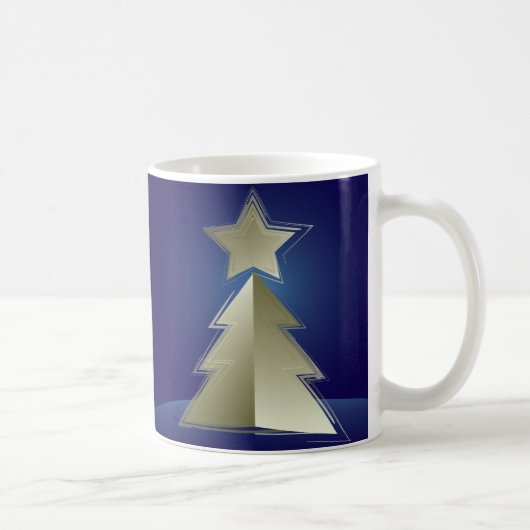 ゴールデンクリスマスツリー コーヒーマグカップ (右)