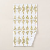 ゴールデンクリスマスツリー バスタオルセット (ハンドタオル)