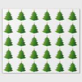 ゴールデンクリスマスツリー ラッピングペーパー (フラット)