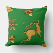 ゴールデンクリスマストナカイ クッション (正面)