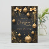 ゴールデンクリスマスパーティーエクストラバンザ招待状 招待状 (スタンド正面)