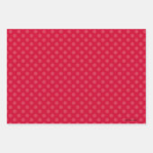 ゴールデンクリスマスビーチデイギフトラップセット3 ラッピングペーパーシート (正面3)