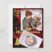 ゴールデンクリスマスフォトエレガントスクリプト文字ファミリー (正面)