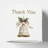 ゴールデンクリスマスベル光沢のある星グリーン離れ フェイバーボックス (上部)