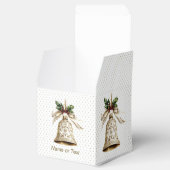 ゴールデンクリスマスベル光沢のある星グリーン離れ フェイバーボックス (オープン)