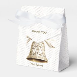 ゴールデンクリスマスベル光沢のある星グリーン離れ フェイバーボックス