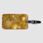 ゴールデンクリスマスボードブル ラゲッジタグ (正面横)