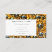 ゴールデンクリスマスボールプロフェッショナルイベントマネージャー 名刺 (裏面)