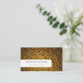 ゴールデンクリスマスボールプロフェッショナルイベントマネージャー 名刺 (スタンド正面)