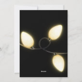 ゴールデンクリスマスライトワンフォト シーズンカード (裏面)