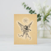 ゴールデンクリスマス天使 シーズンポストカード (スタンド正面)