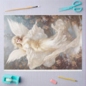 ゴールデンクリスマス天使 薄葉紙 (クラフト)