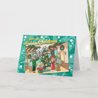 ゴールデンクリスマス カード
