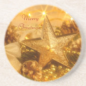 "ゴールデンクリスマス"コースター コースター (正面)